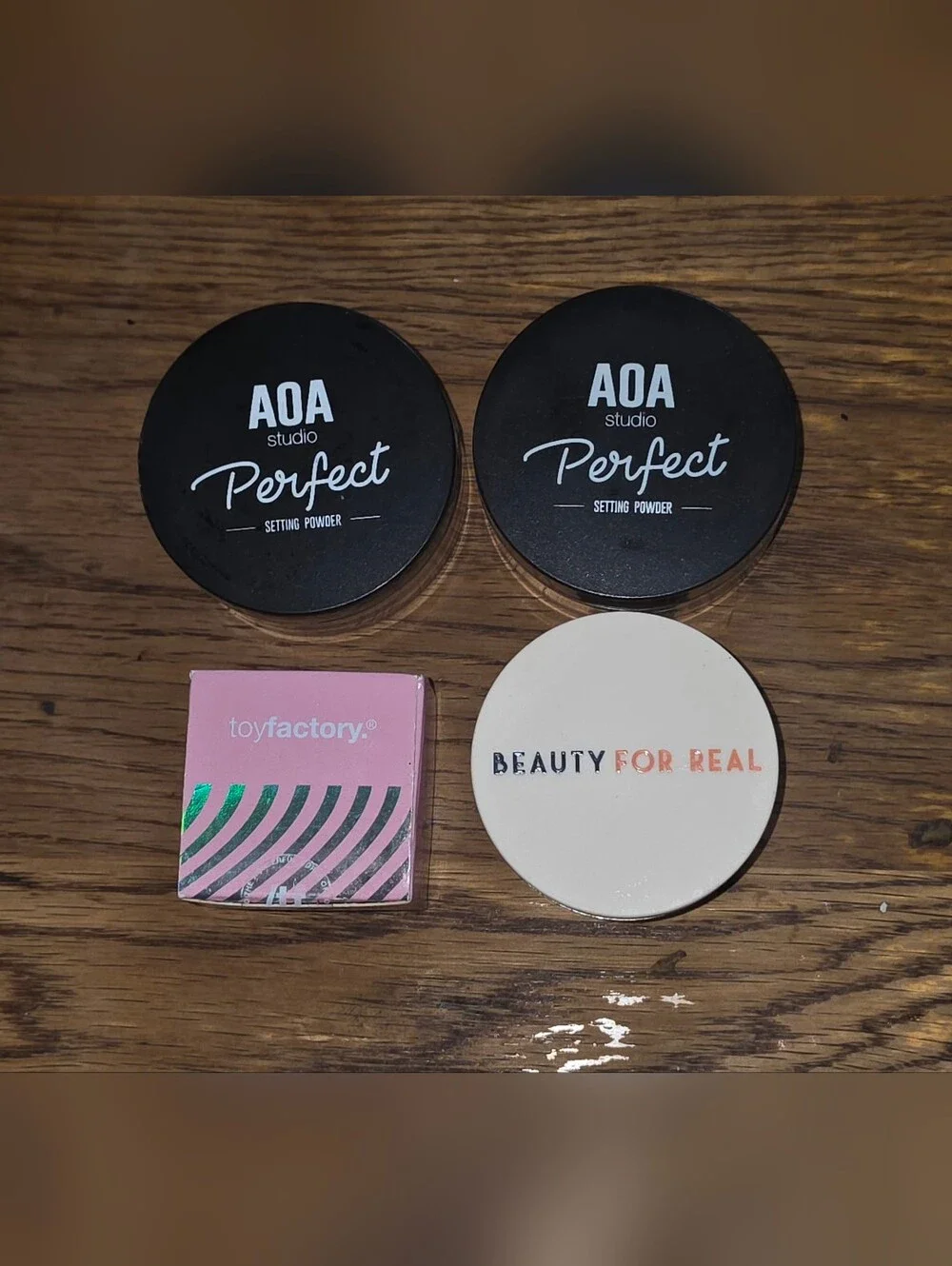 AOA Studio Perfect Setting Powder In Soft Light & Banana, Beauty For Real & More